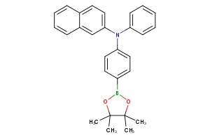 N-phenyl-N-[4-(4,4,5,5-tetramethyl-1,3,2-dioxaborolan-2-yl)phenyl]naphthalen-2-amine