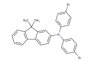 N,N-bis(4-bromophenyl)-9,9-dimethyl-9H-fluoren-2-amine