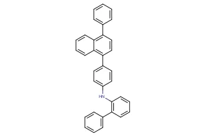 N-[4-(4-phenylnaphthalen-1-yl)phenyl]-[1,1′-biphenyl]-2-amine
